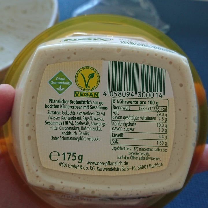 review photo of Noa Hummus shared by @antonellaf on 24 Mar 2022 - review