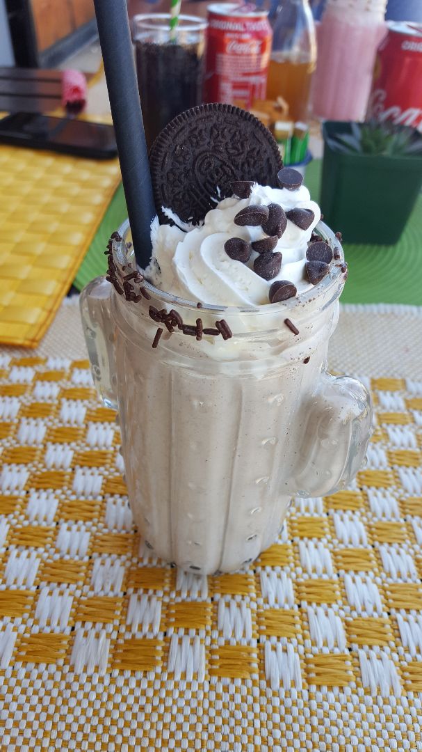 review photo of Asher's Corner Cafe @ Ashers Farm Sanctuary Cookies 'n Cream Milkshake shared by @lyn007 on 01 Sep 2019 - review
