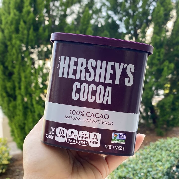 photo of Hershey's Cocoa 100% Natural Unsweetened Cacao shared by @valeeeryh on  28 Jan 2021 - review