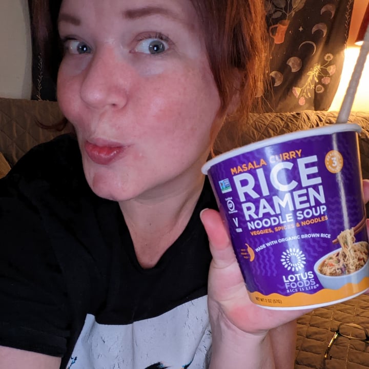 review photo of Lotus Foods (Rice Is Life) Masala Curry Rice Ramen shared by @ashleyash on 31 Aug 2022 - review