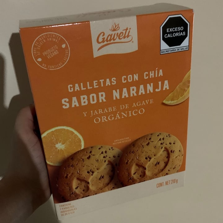 photo of Gaveti Galletas de naranja y chia shared by @alcala14 on  06 Aug 2021 - review