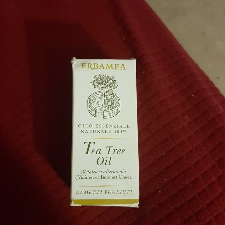 photo of Erbamea Tea tree oil shared by @patrizia123456789 on  15 Mar 2022 - review