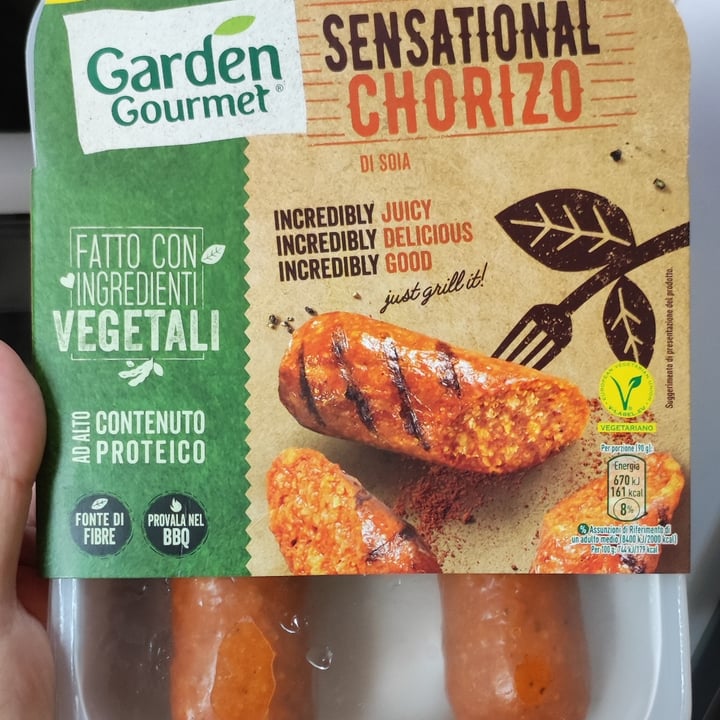 review photo of Garden Gourmet Sensational Chorizo shared by @mocadema on 04 Jun 2022 - review
