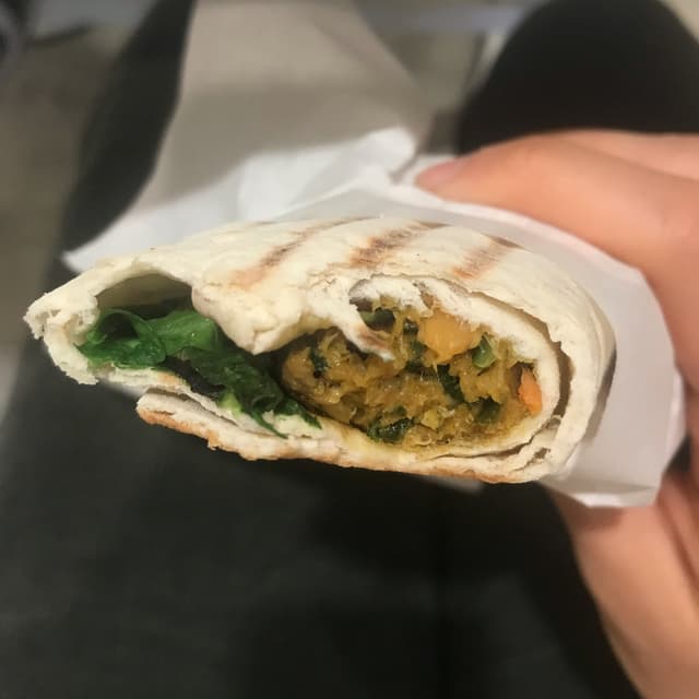 Foto del plato “Wrap vegetariano”
