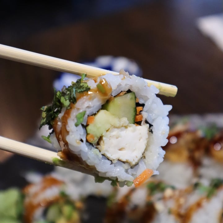 review photo of Blue Sushi Sake Grill Thai Hippie (Vegan Maki) shared by @lizmaselli on 28 Jan 2022 - review