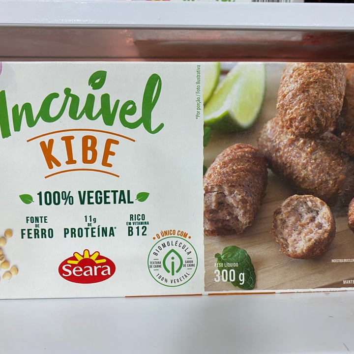 review photo of Incrível - Seara kibe shared by @patmarques on 18 Jul 2021 - review