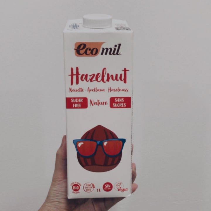 photo of Ecomil Hazelnut milk shared by @qwtho on  20 Feb 2021 - review