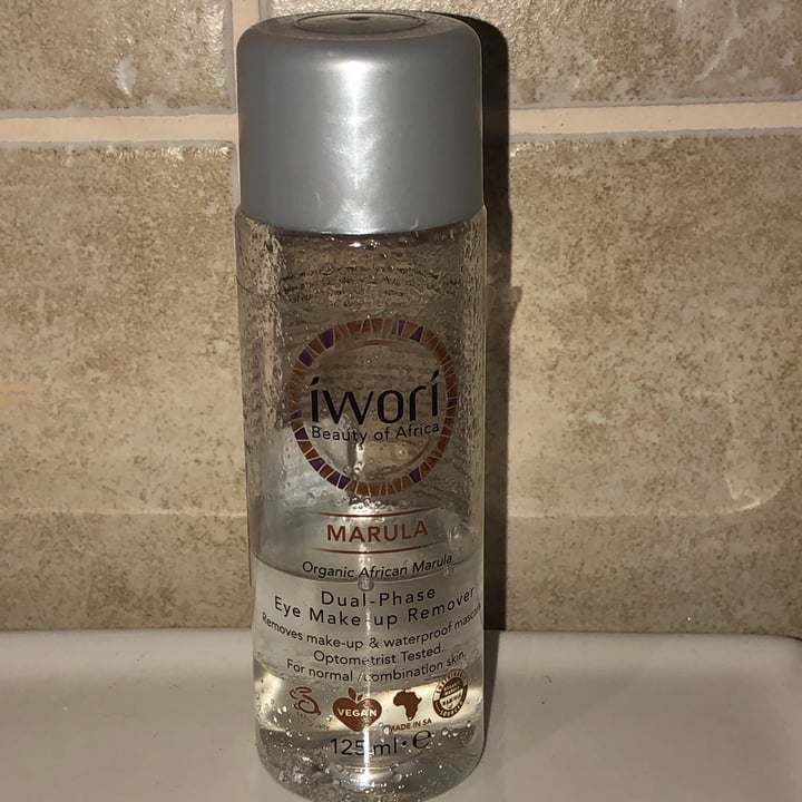 review photo of IWORI (Beauty of Africa) Dual Phase Eye Make Up Remover shared by @coco032121 on 13 Dec 2021 - review