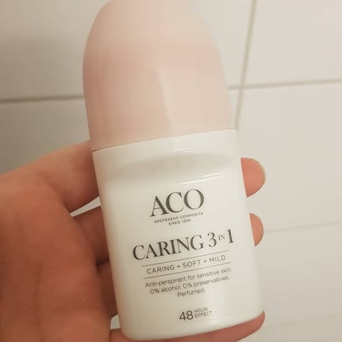 Avis sur Caring 3in1 deodorant par Aco | abillion