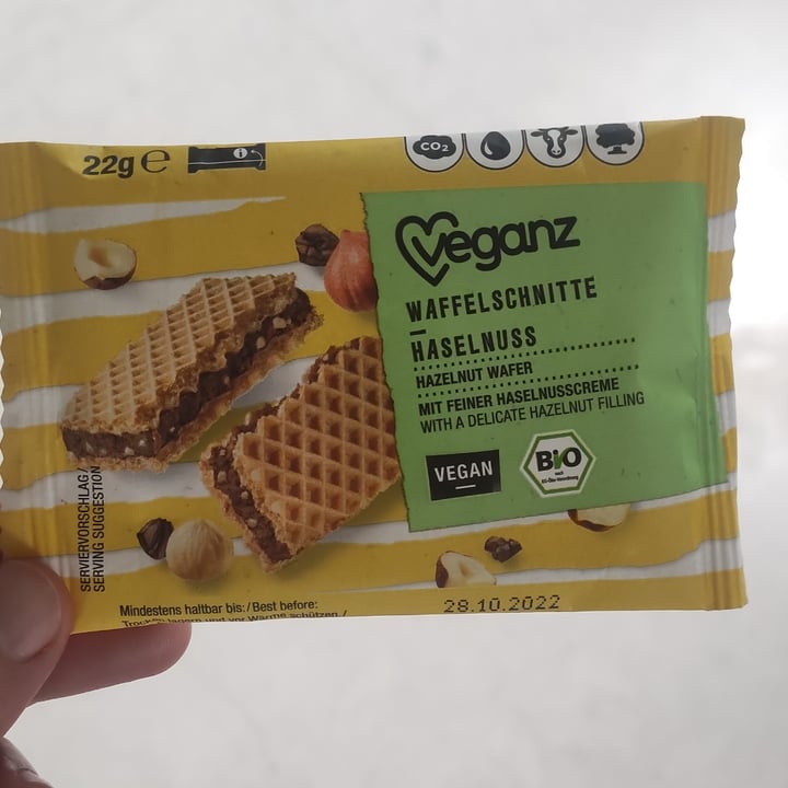 Veganz Waffelschnitte Haselnuss Review | abillion
