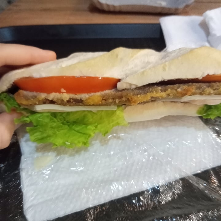 photo of Futuro Veggie - Coffee & Deli Sandwich De Milanesa De Seitan shared by @sofiamusical on  04 Mar 2021 - review