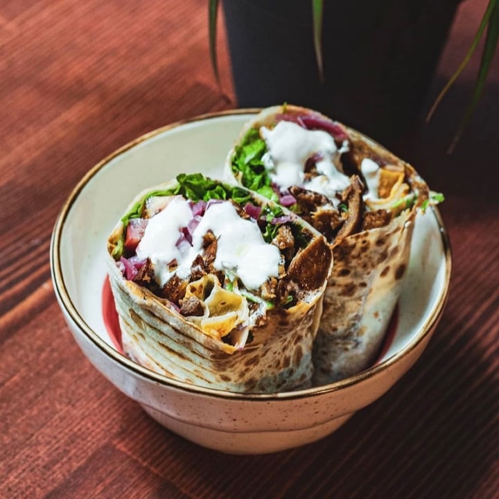 review photo of Vegan Place Shawarma wrap shared by @o0to on 26 Oct 2022 - review