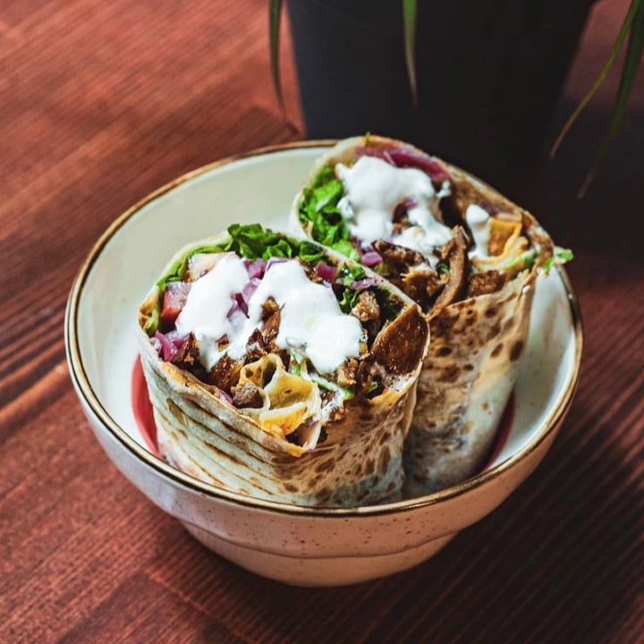 photo of Vegan Place Shawarma wrap shared by @o0to on  26 Oct 2022 - review