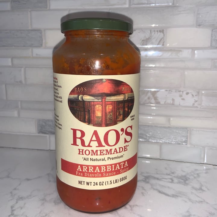 photo of Rao’s Homemade Arrabbiata Sauce shared by @marisajb on  12 May 2020 - review
