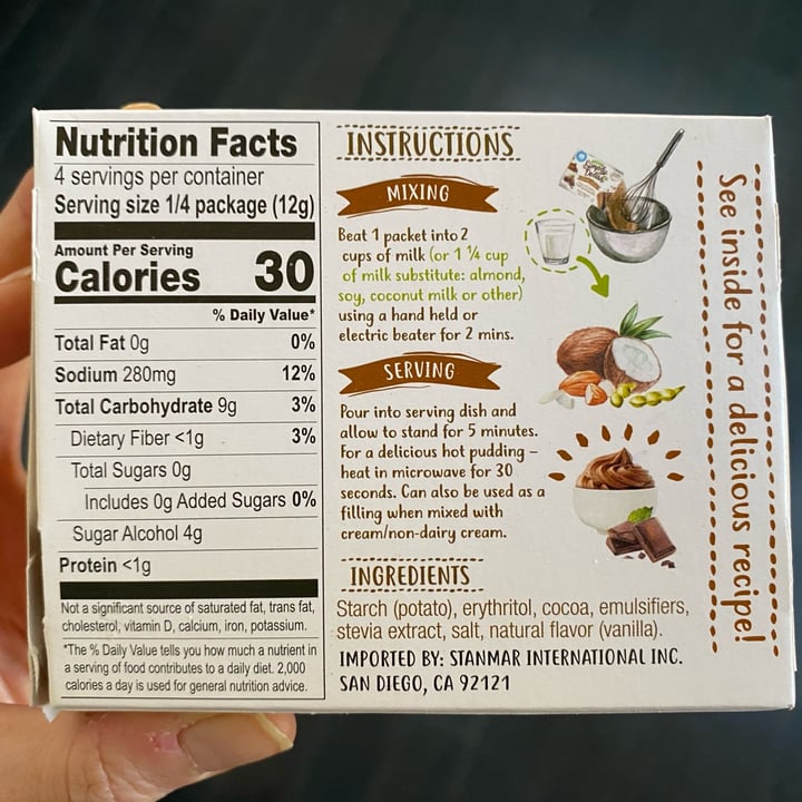photo of Simply Delish Instant Chocolate Pudding shared by @beckyyy on  25 Oct 2021 - review