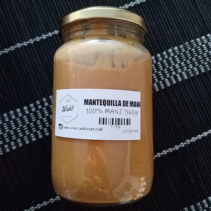 photo of Wako Mercado Natural Mantequilla de maní shared by @leivavanita on  29 Oct 2020 - review