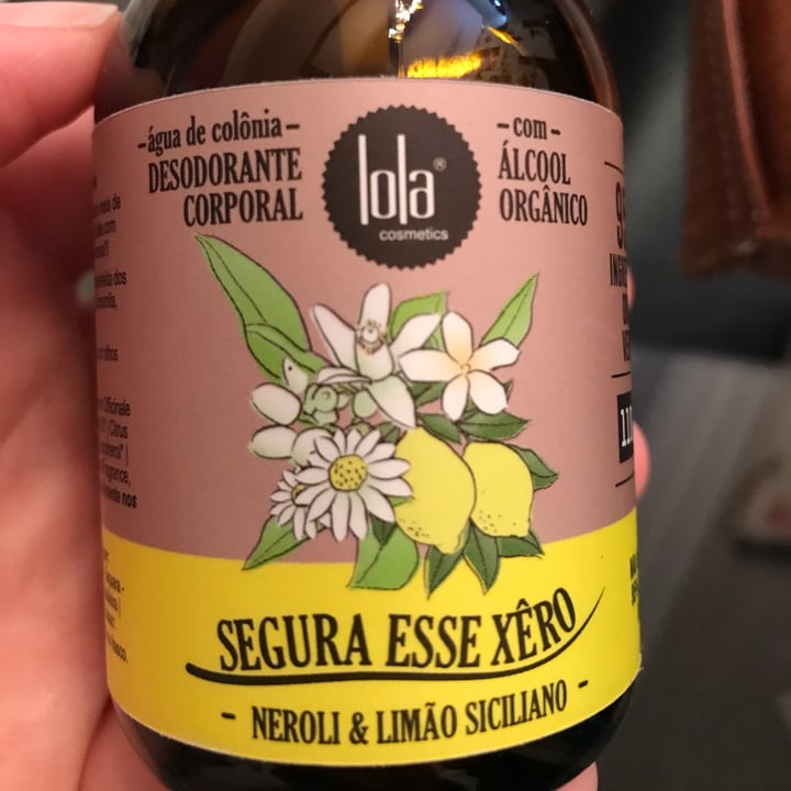 review photo of Lola Cosmetics Agua De Colônia Neroli E Limão Siciliano shared by @fezinhavi on 17 Apr 2022 - review