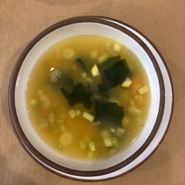 Photo of the dish “Sopa De Miso De Arroz Delta Del Ebro”