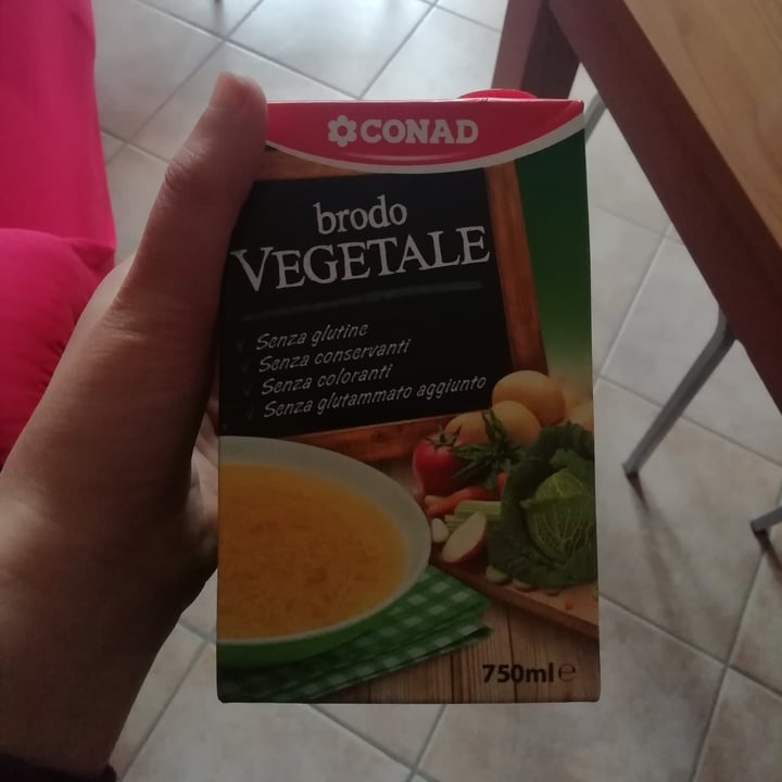 photo of Conad Brodo vegetale shared by @elenar on  09 Apr 2022 - review