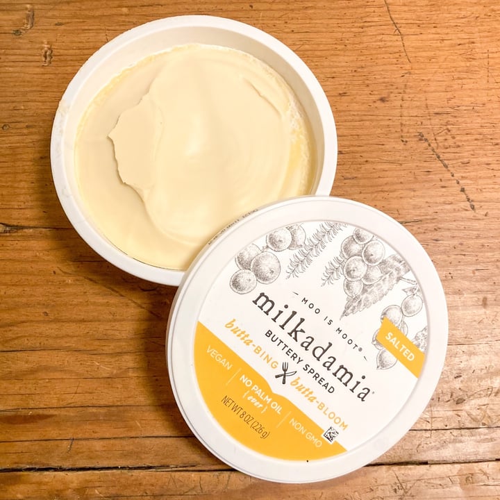 photo of Milkadamia Milkadamia Buttery Spread Salted shared by @alleycatz on  01 Oct 2021 - review