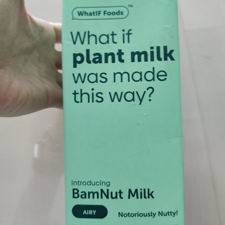 photo of WhatIF Foods BAMnut Plant Based Milk - Airy shared by @baybeemon on  25 Feb 2022 - review