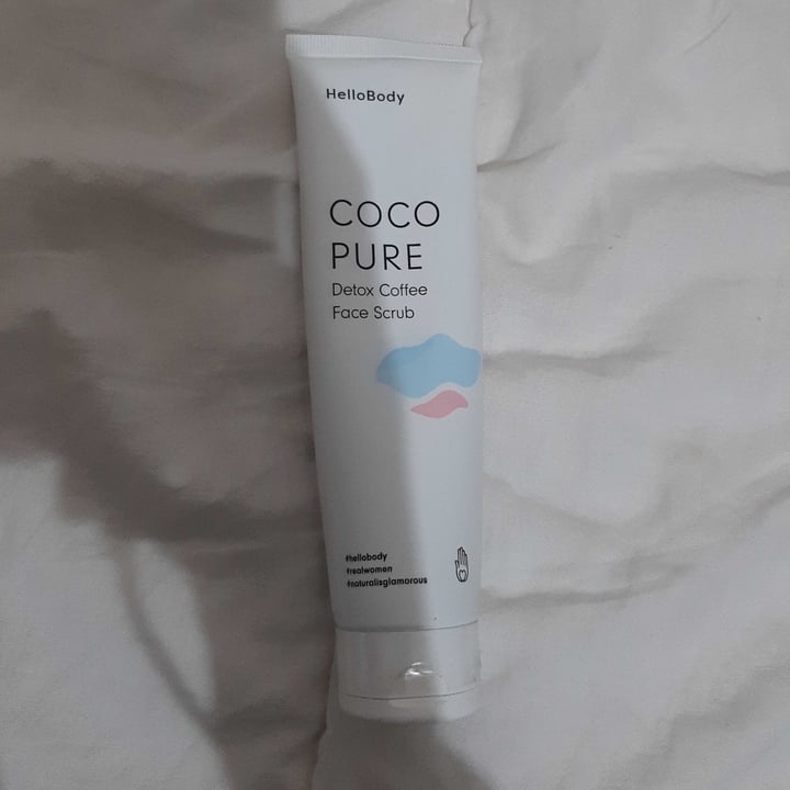 photo of HelloBody Face scrub coco pure shared by @callmeanny on  19 Mar 2022 - review