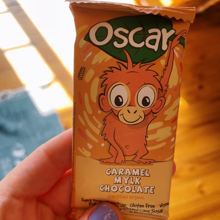 photo of The Chocolate Yogi Oscar Caramel Mylk Chocolate shared by @rootingforginger on  06 May 2021 - review