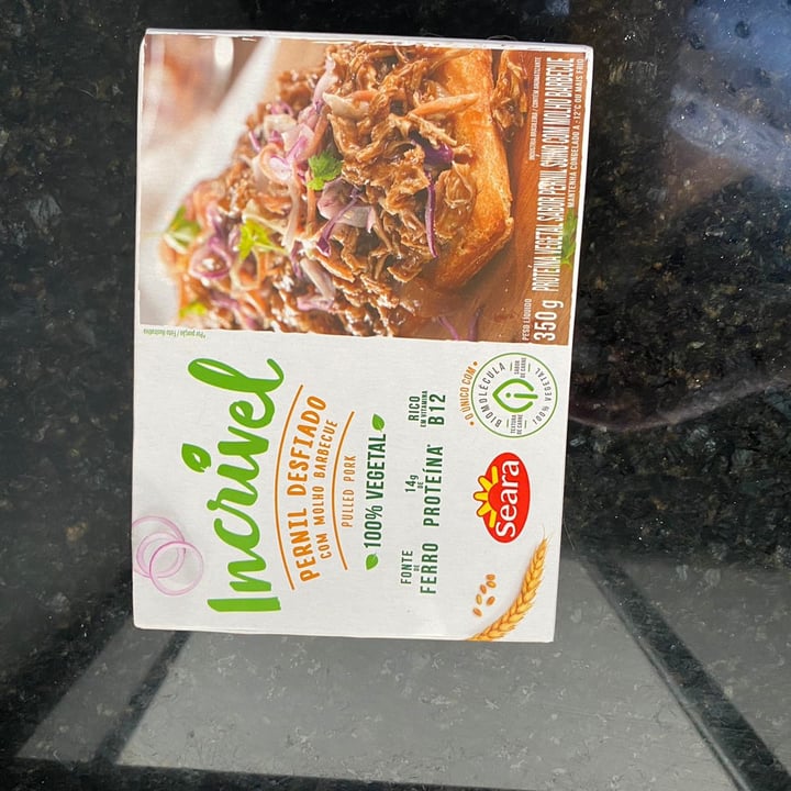 photo of Seara Pernil desfiado com molho Barbecue shared by @verastoeglehner on  13 May 2022 - review