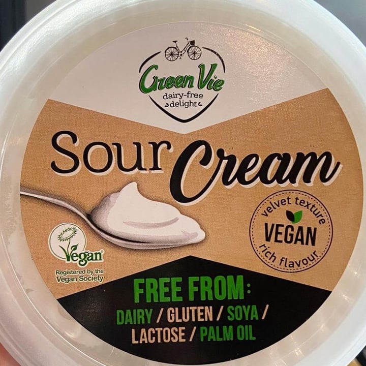 photo of GreenVie Foods Sour cream shared by @susanaworldcitizen on  08 Dec 2021 - review