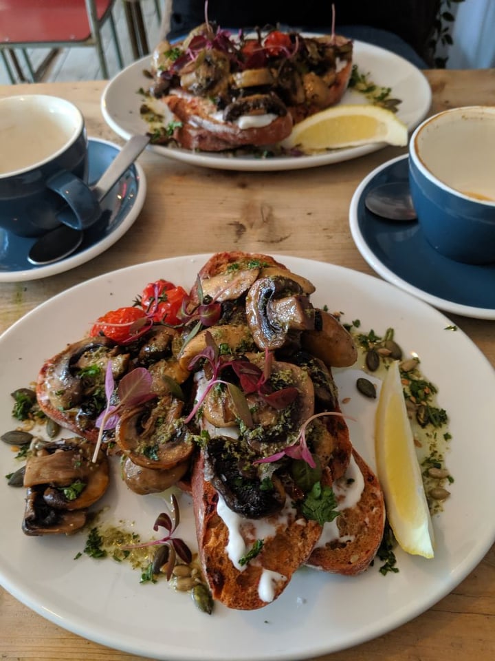 review photo of Gaard Coffee Hide Pesto Mushrooms shared by @pippajane on 30 Dec 2019 - review
