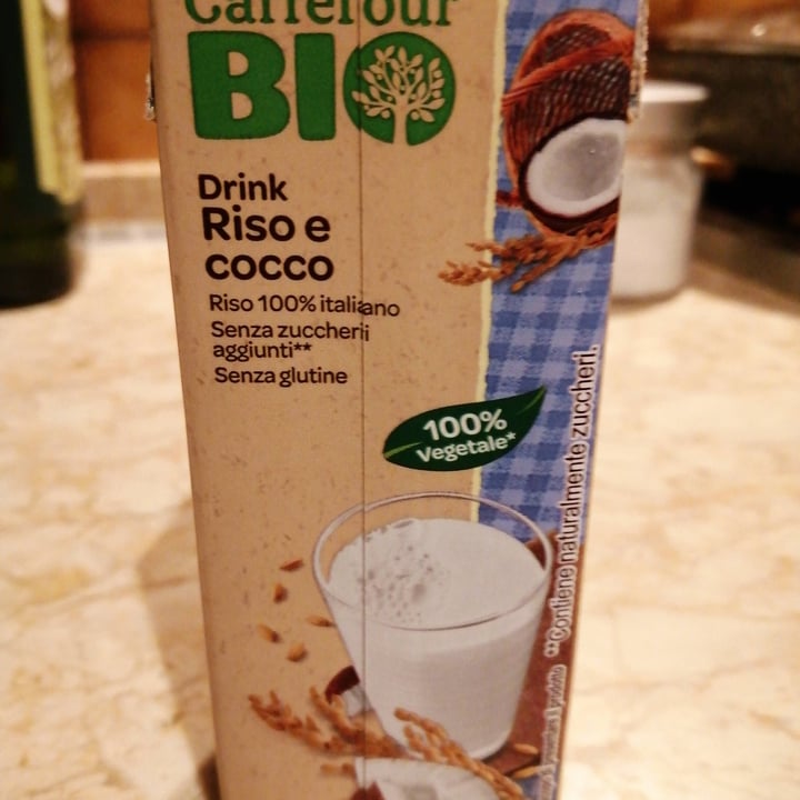 review photo of Carrefour Bio Drink riso e cocco shared by @giada77 on 28 Oct 2021 - review