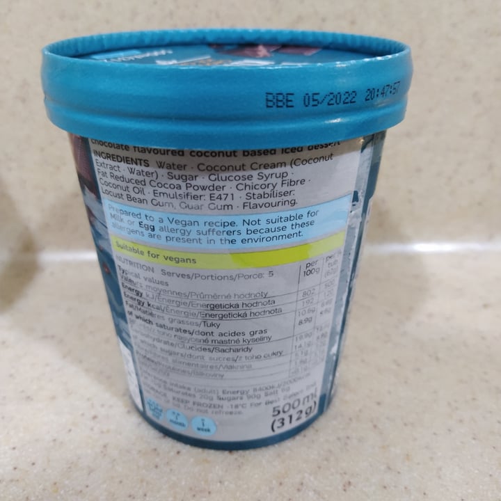 photo of Plant Kitchen (M&S) Chocolate ice cream shared by @minli on  22 Nov 2020 - review