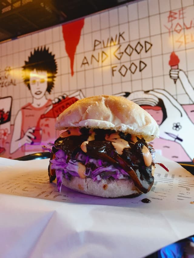 Photo of the dish “Pulled Mushroom Sandwich”