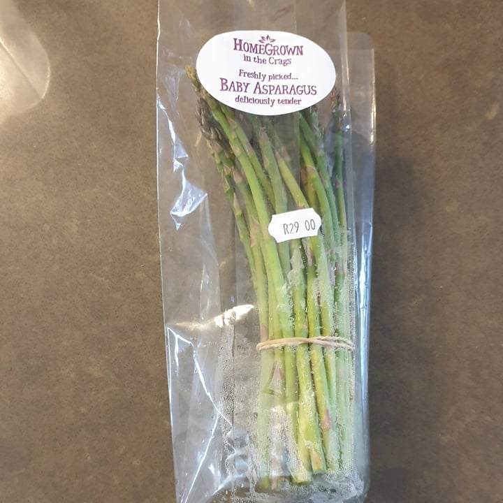 photo of Home Grown in the Crags Baby Asparagus shared by @compassionate1candy on  15 Oct 2021 - review