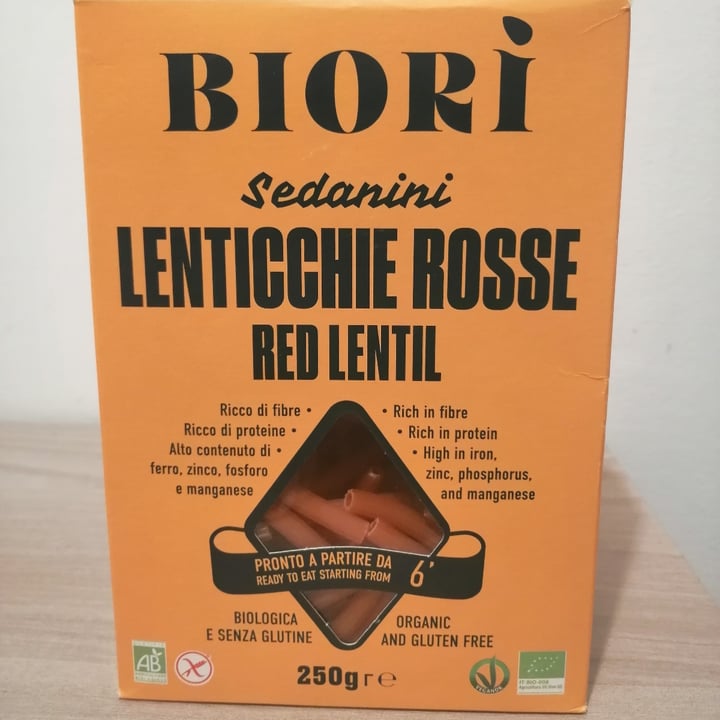 review photo of Biori Biori' Sedanini di Lenticchie Rosse Bio shared by @mimma on 14 Mar 2022 - review
