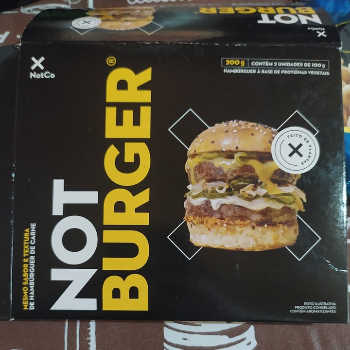 photo of NotCo Not Burger XL shared by @mahfer on  11 Oct 2021 - review