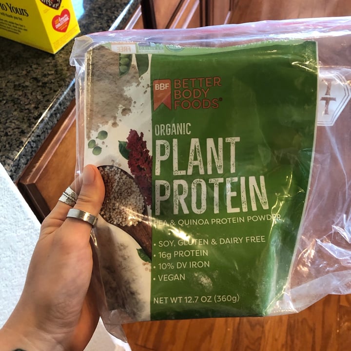 Better Body Foods Organic Plant Protein Review | abillion