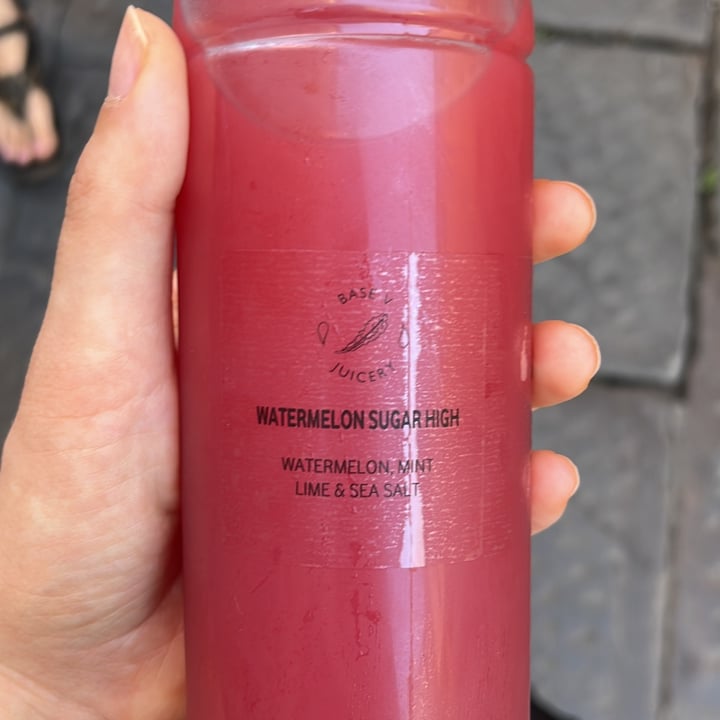 photo of Base V Juicery Healthy food Juice & Smoothie store Watermelon Sugar High shared by @valed on  17 Jul 2022 - review