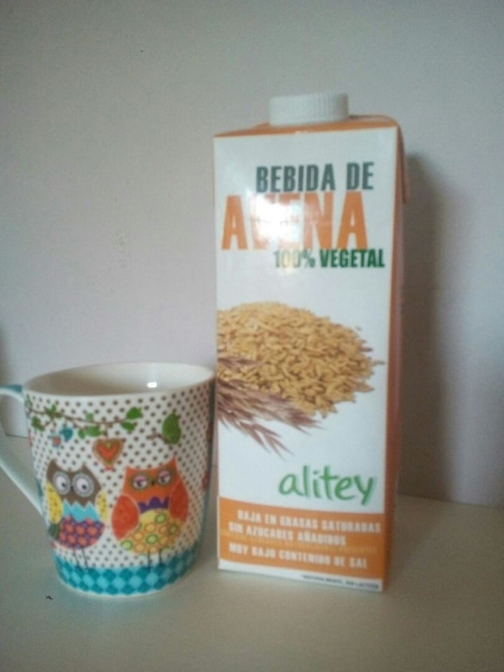 photo of Alitey Bebida de avena 100% vegetal shared by @ldevendetta on  02 Jul 2019 - review