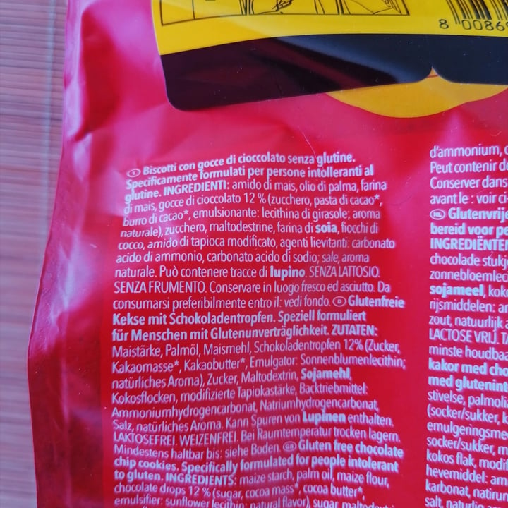 photo of Schär Choco Chip Cookies shared by @fmereu on  24 Jun 2022 - review