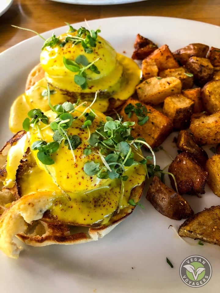 photo of Watercourse Foods Benedict shared by @veganvoyagers on  19 Dec 2019 - review