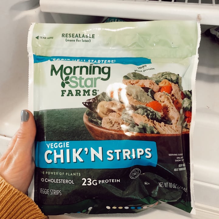 photo of MorningStar Farms Chik'n Strips shared by @melissamccaddon on  30 Dec 2020 - review