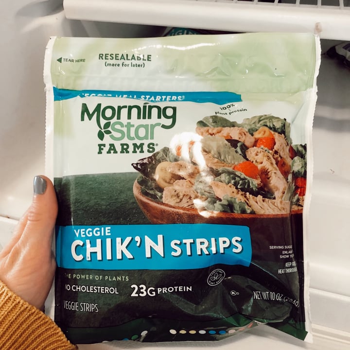 review photo of MorningStar Farms Chik'n Strips shared by @melissamccaddon on 30 Dec 2020 - review