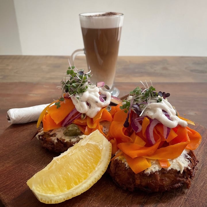 photo of The Conscious Kitchen Latkes shared by @capetownvegan on  22 Aug 2021 - review