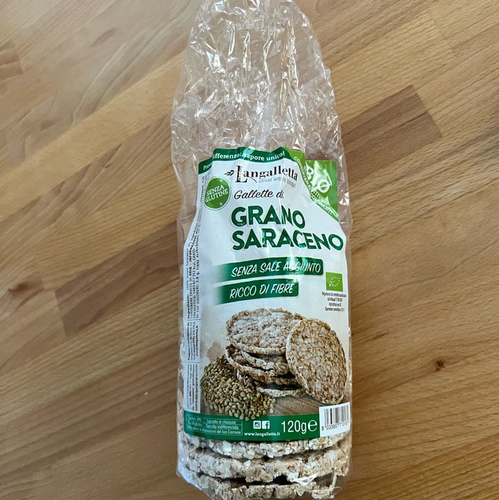 review photo of Langalletta Gallette di grano saraceno shared by @mericarmayoga on 02 Sep 2022 - review
