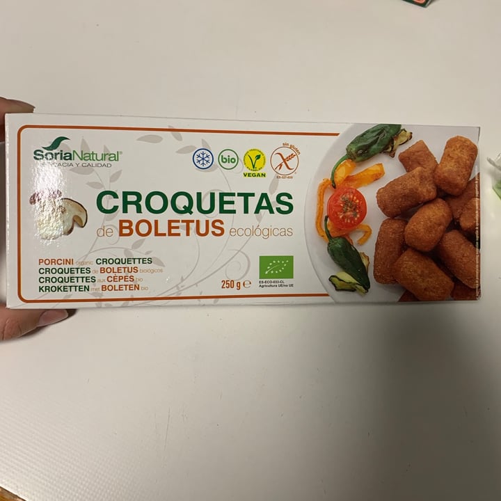 photo of Soria Natural Croquetas De Boletus shared by @noeliaperez on  21 Oct 2020 - review