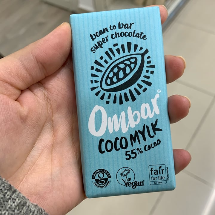photo of Ombar Coco Mylk 55% Cacao shared by @vanessabejjany on  23 Dec 2021 - review