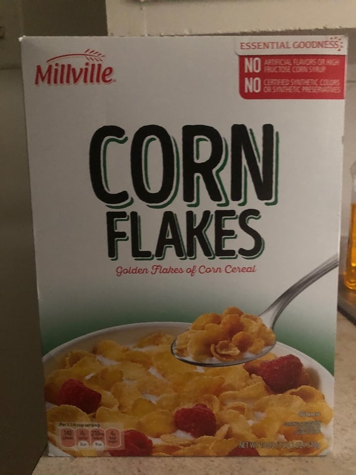 photo of Millville Corn Flakes shared by @sdavis56422 on  03 Mar 2020 - review