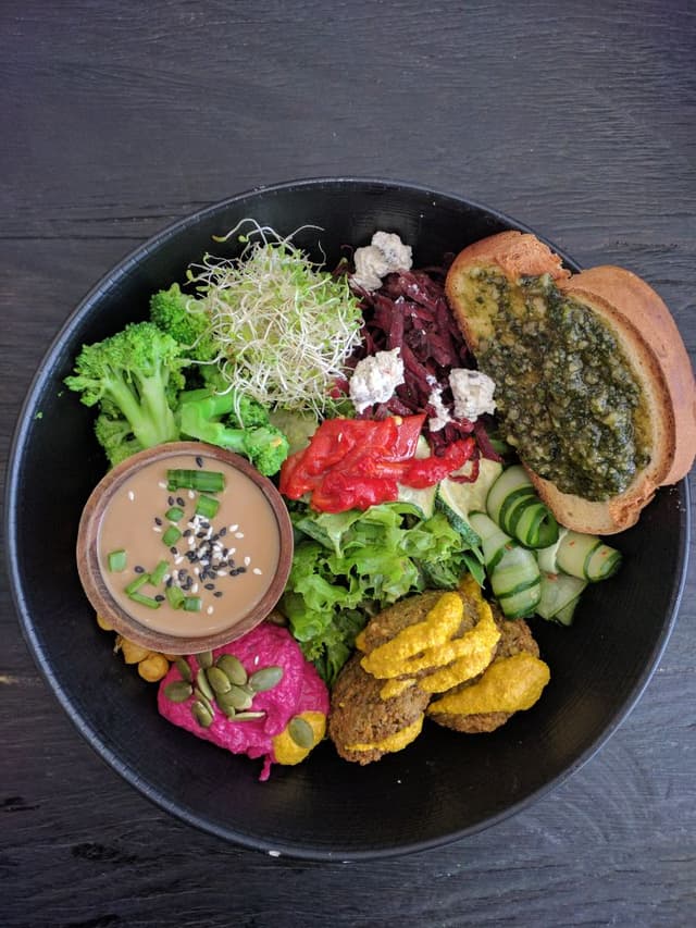 Foto do prato “Nourish Bowl”