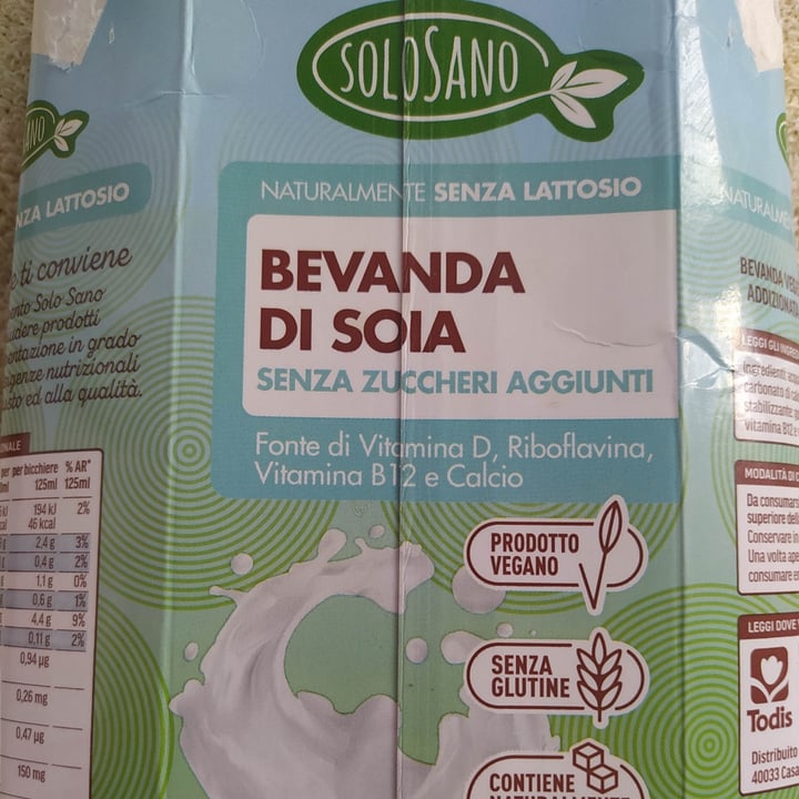photo of SoloSano Bevanda di soia senza zuccheri aggiunti shared by @pepperoma on  06 May 2022 - review